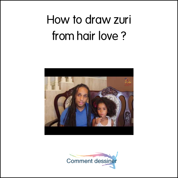 How to draw zuri from hair love